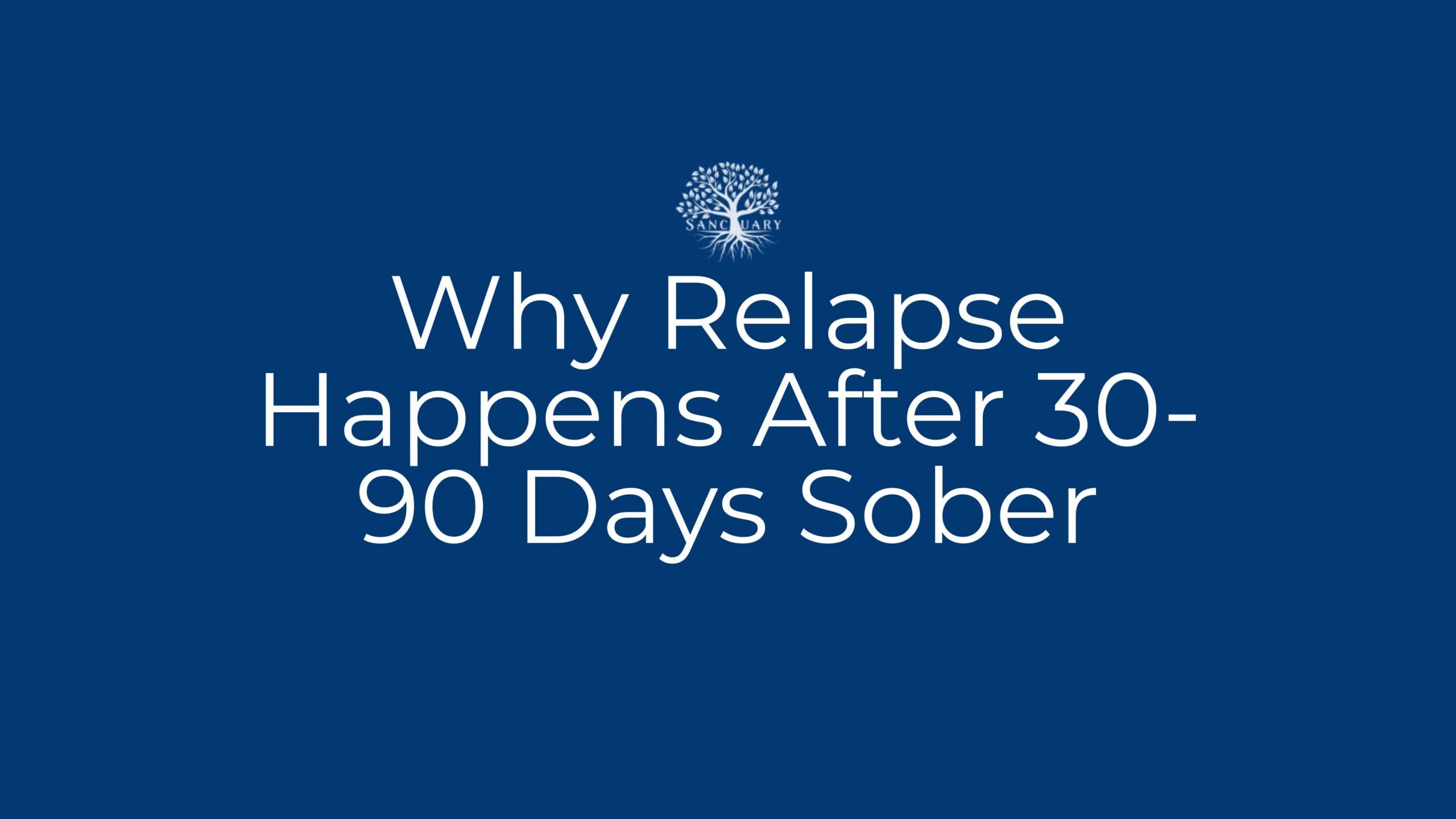 Relapse after 30 days