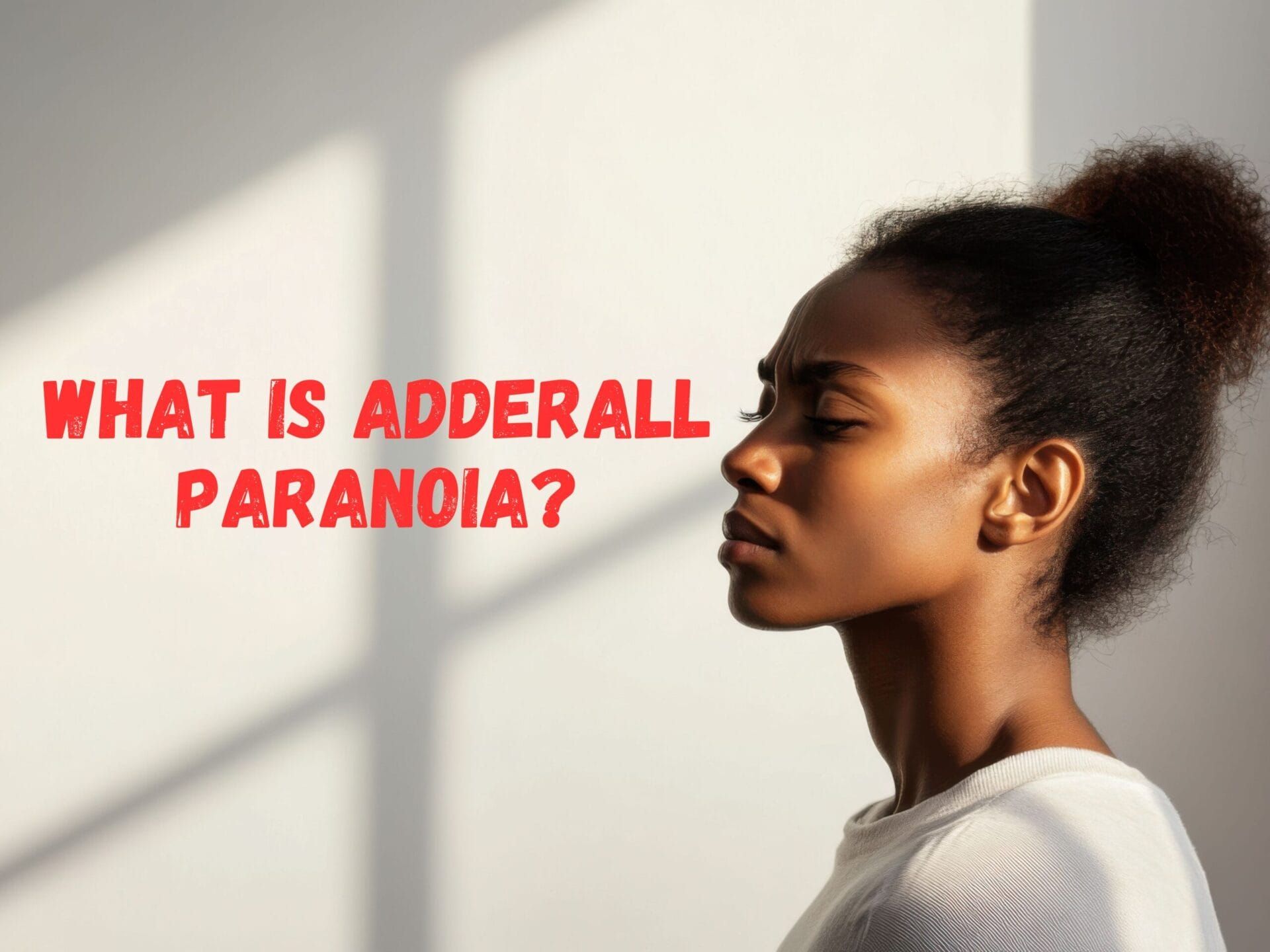 What Is Adderall Paranoia