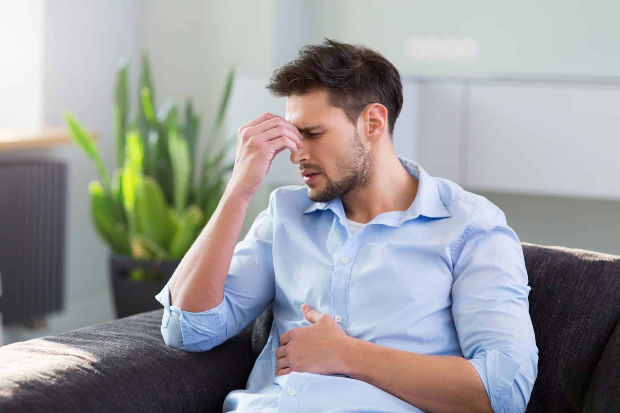 Man is wondering if alcohol can cause stomach ulcers