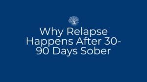 Relapse after 30 days