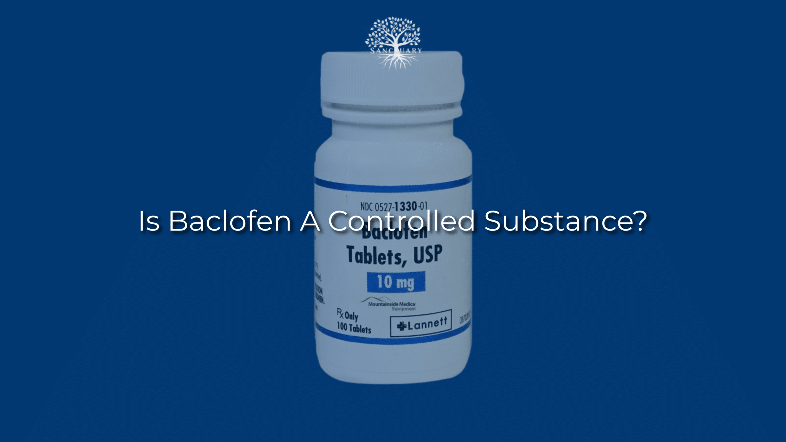 is baclofen a controlled substance?